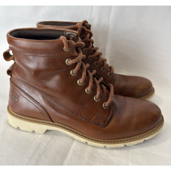 Timberland Women's Bramhall 6 Inch Lace-Up Waterproof Winter Boot Brown Size 8 - Picture 2 of 12
